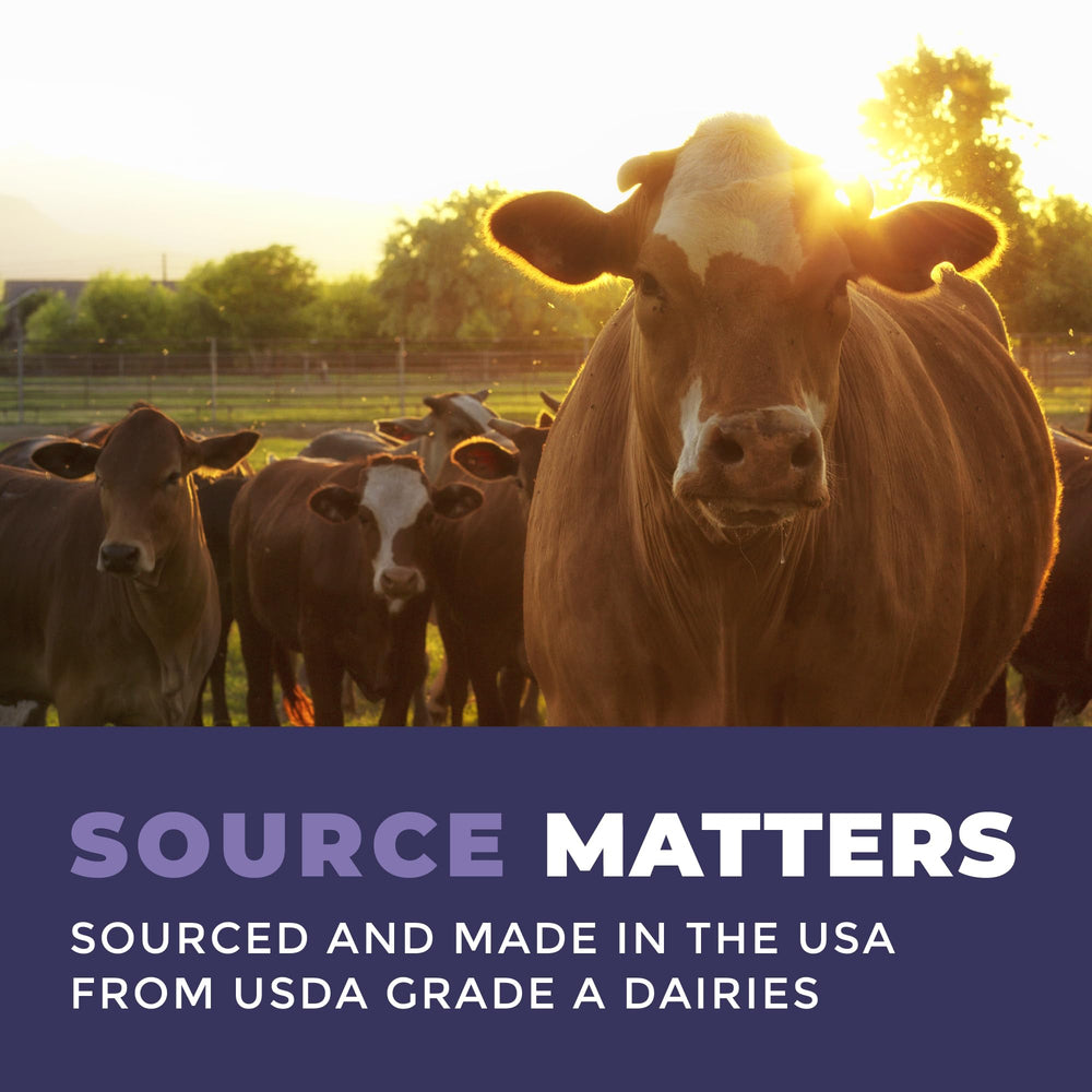 Sourced from USDA Grade A dairies