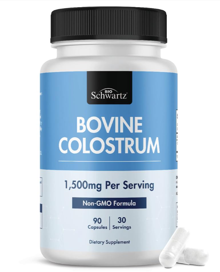 Colostrum supplement 1500mg from grass-fed first milking
