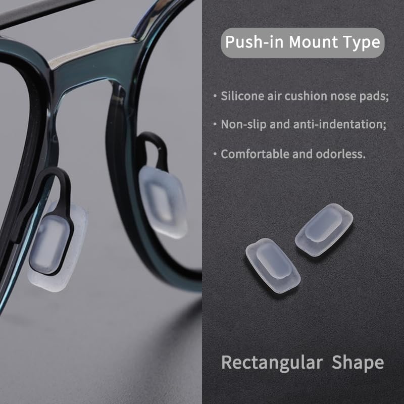 Anti-Slip Nose Pads for Oakley and More 30 Pairs