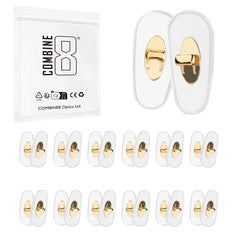 Combine8 gold nose pads for Ray-Ban RB3604 and RB8052-61mm