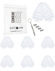 Combine8 nose pads kit – 6 clear soft silicone pads