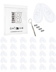 Clear soft silicone nose pads kit with 30 pairs