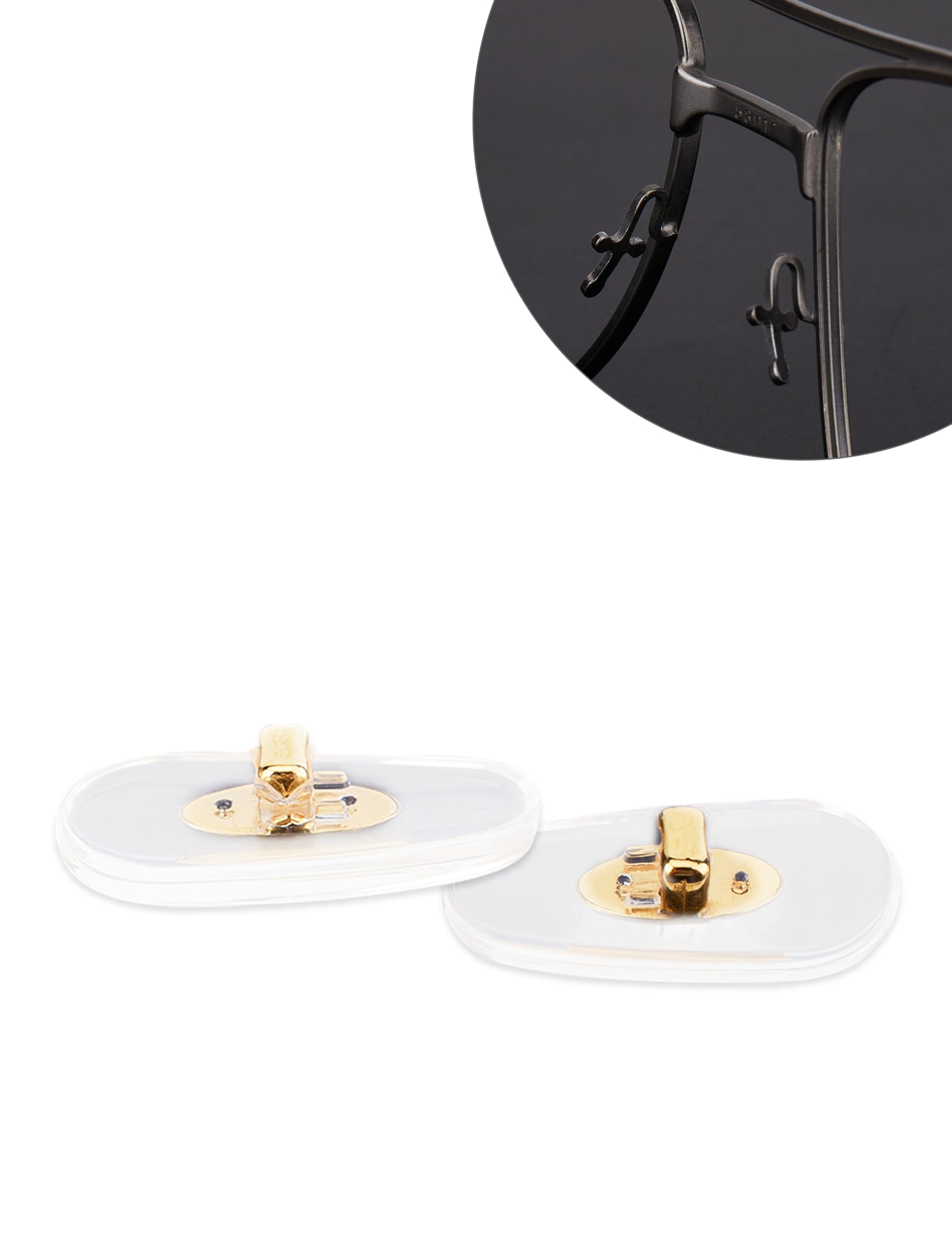 Packaging showing 30 pairs of Combine8 gold nose pads