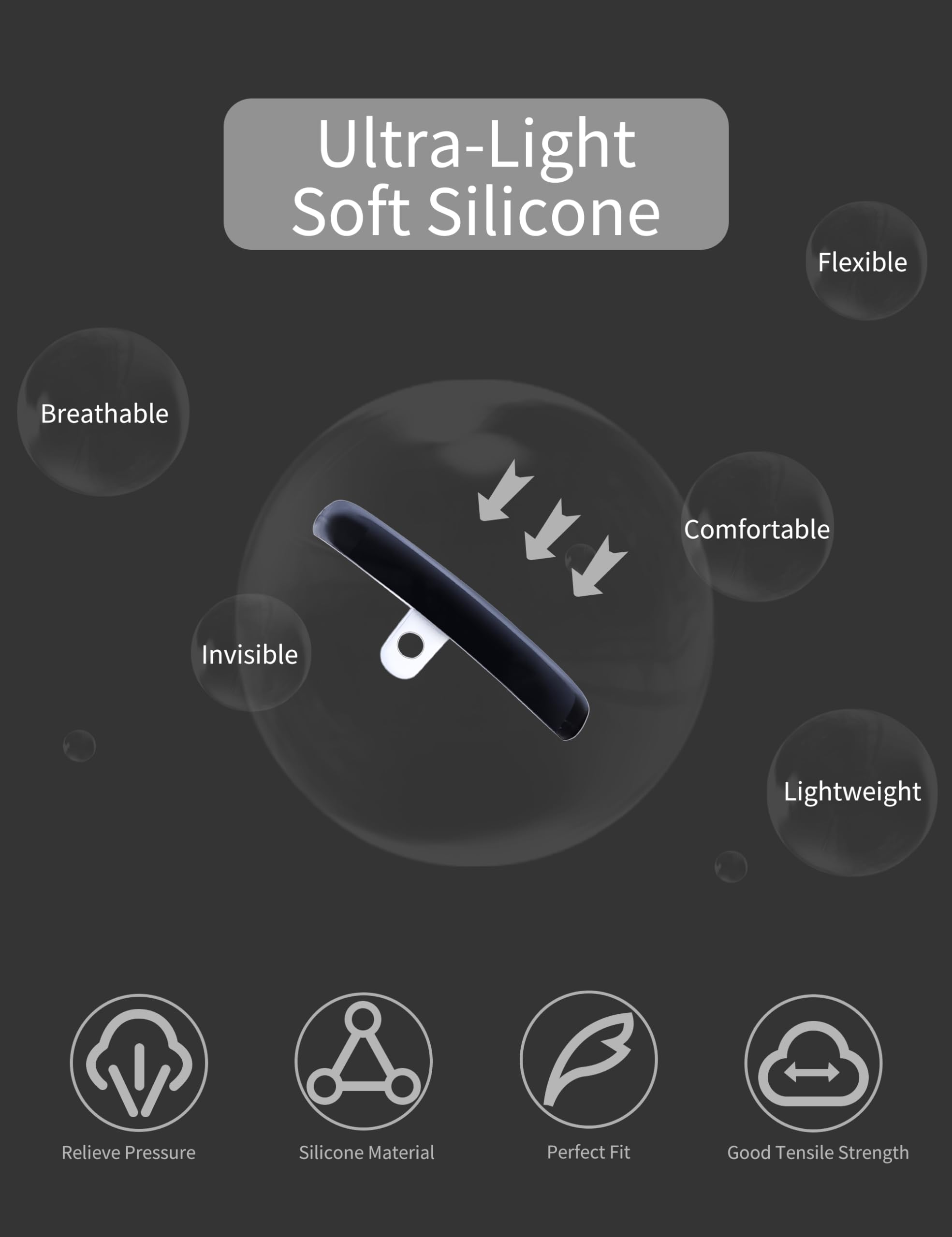 Combine8 nose pad kit includes 1 eyeglass screwdriver