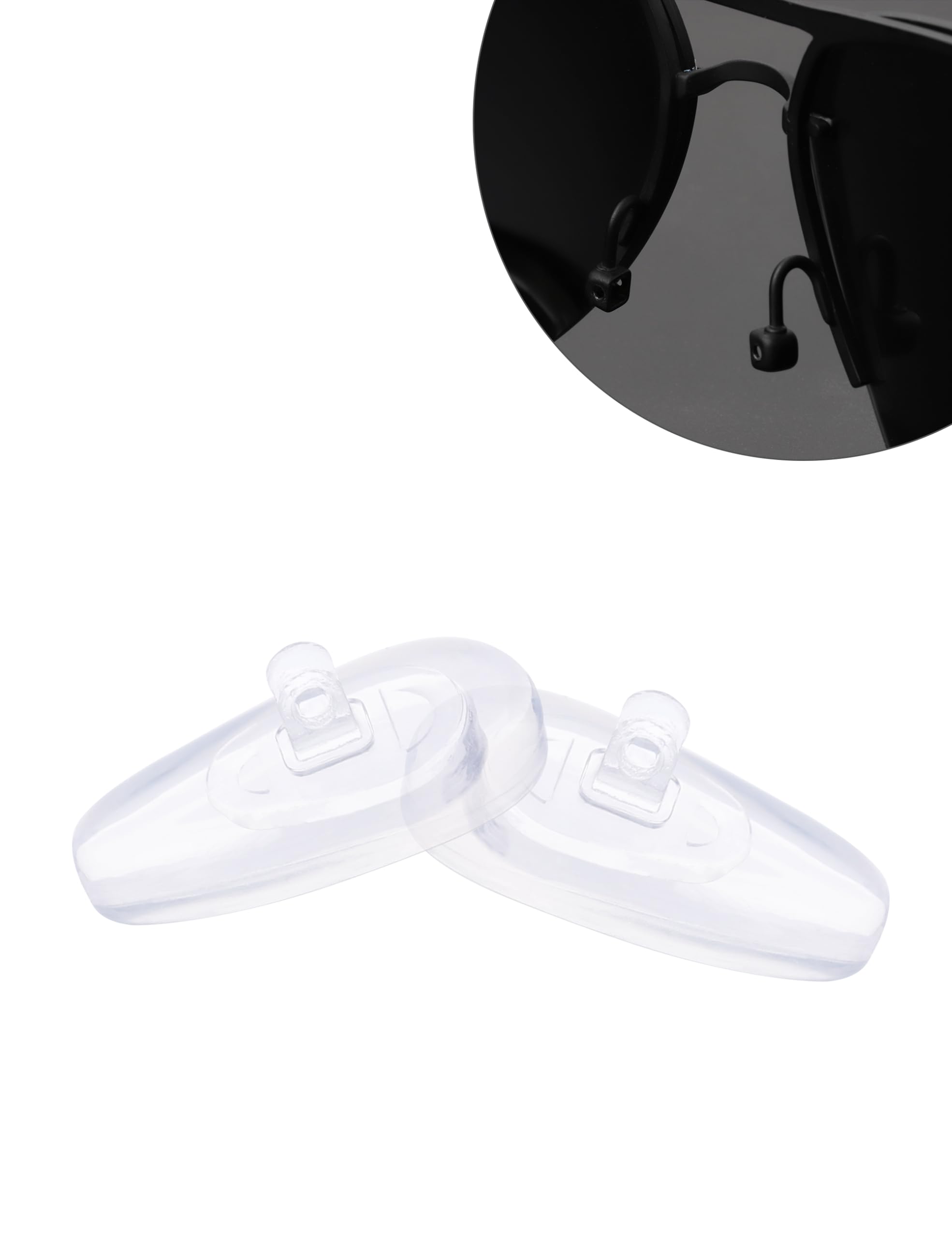 Nose pad replacement screws included