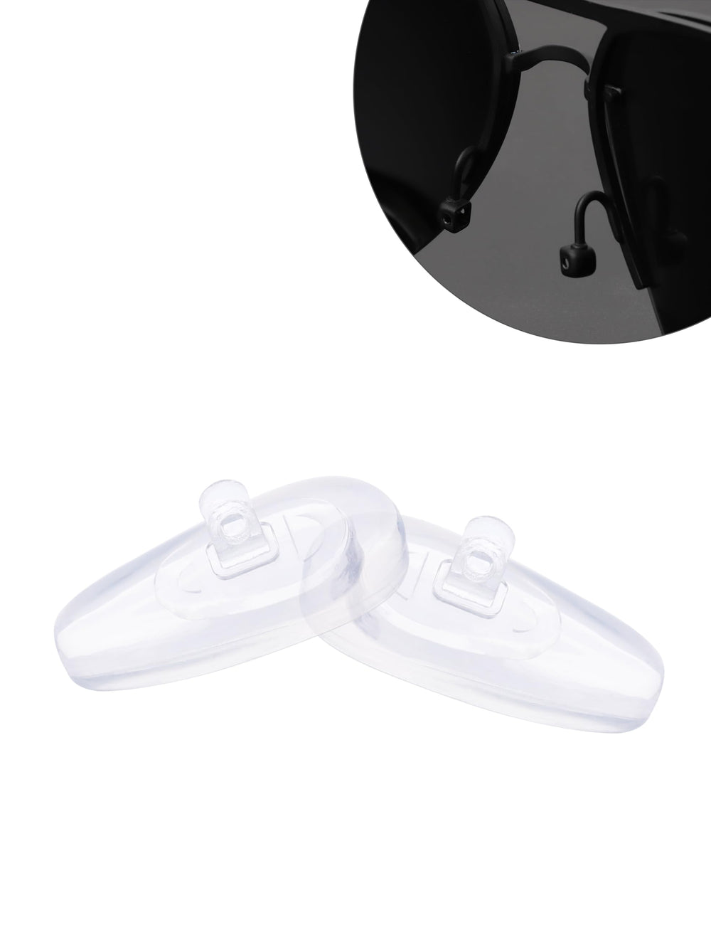 Nose pad replacement screws included