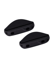 Close-up of replacement nosepads in black showing anti-slip texture