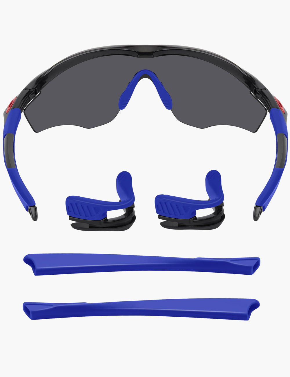 Combine8 packaging and contents for Oakley M2/M2 XL blue kit