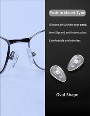 Screws and small screwdriver included in the nose pad kit