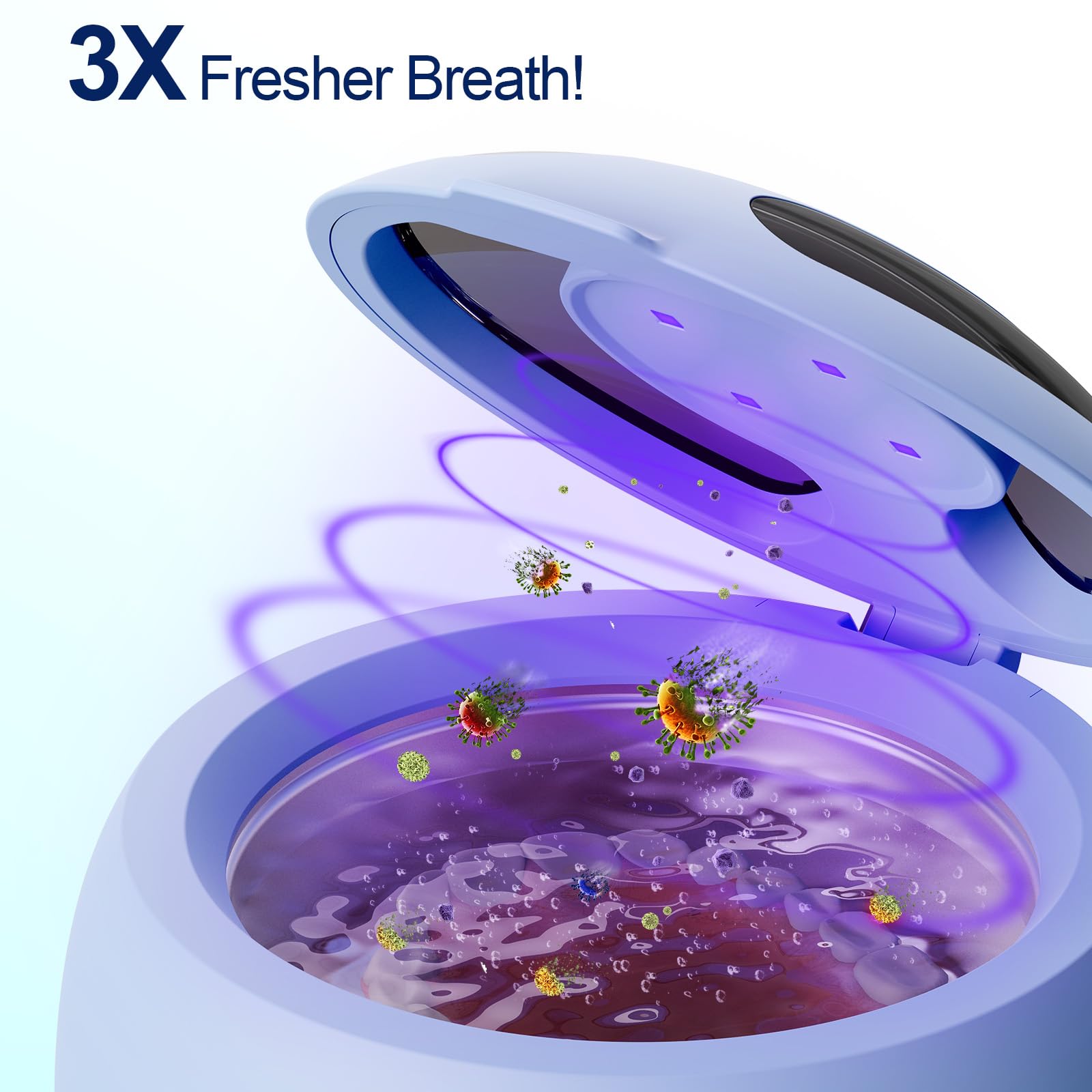 Quiet operation at 45dB with compact design