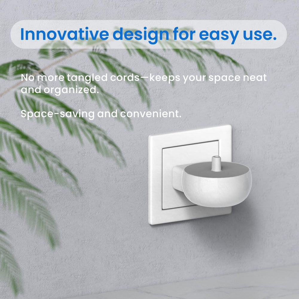 Compact travel-friendly Oral-B charger on a bathroom counter