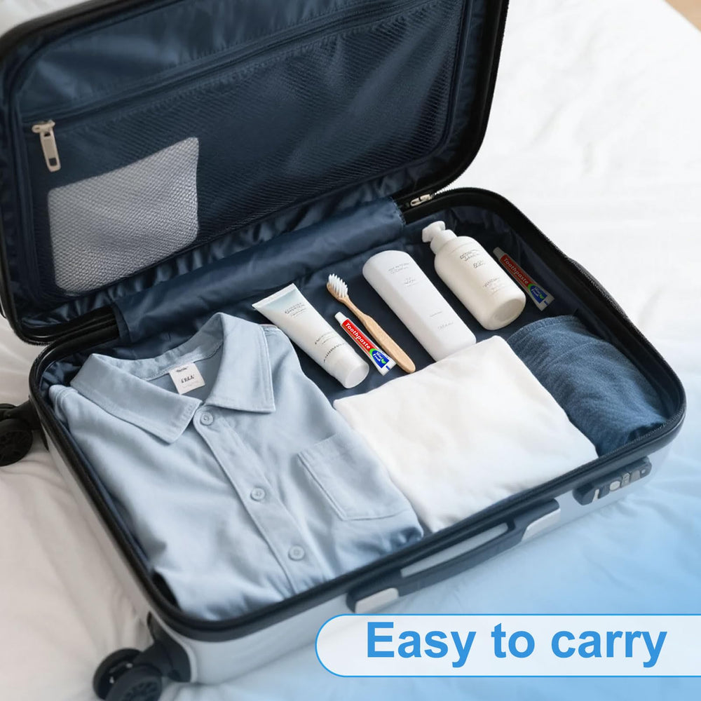 Compact 10 g toothpaste tube for travel