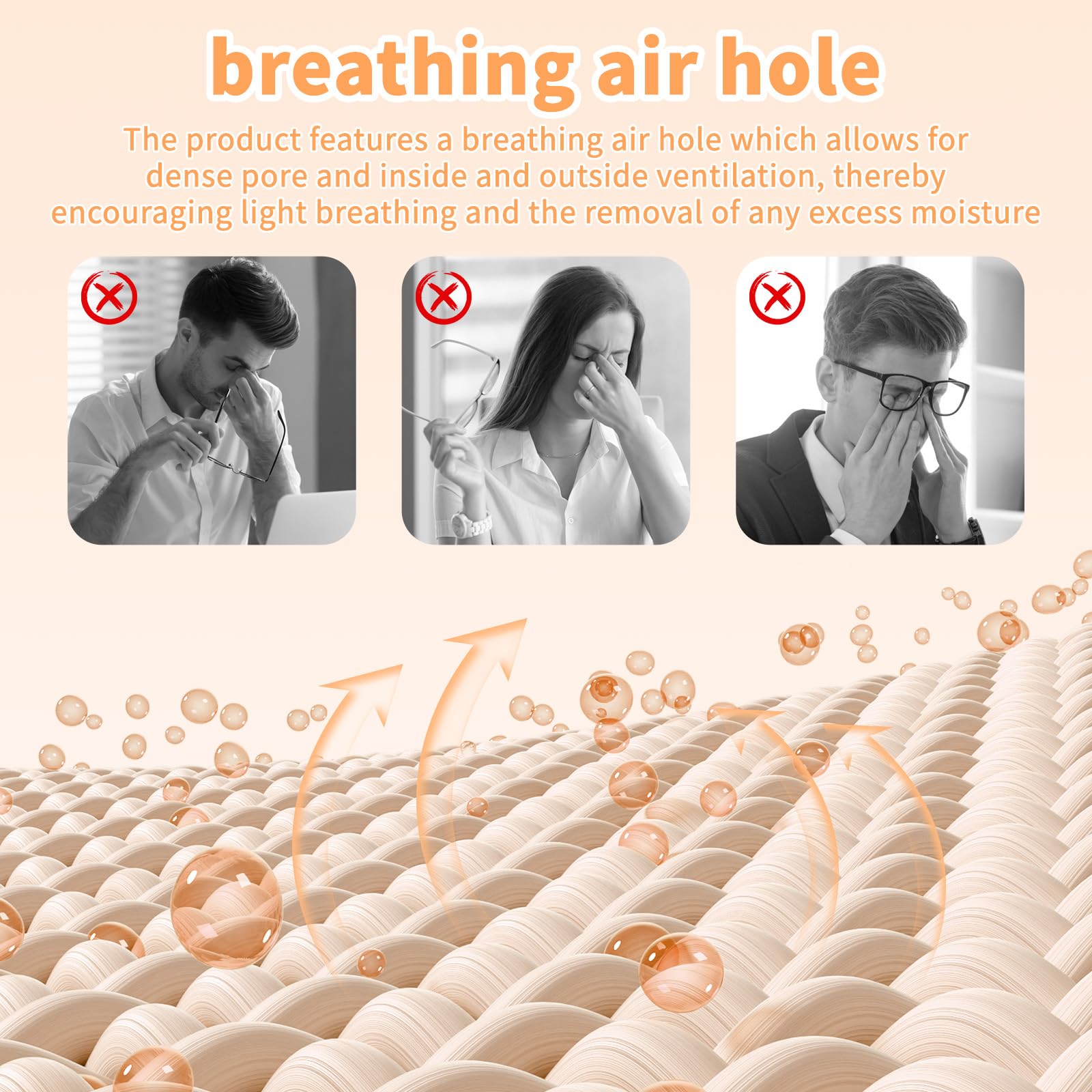 Nose pads compatible with plastic and metal frame glasses