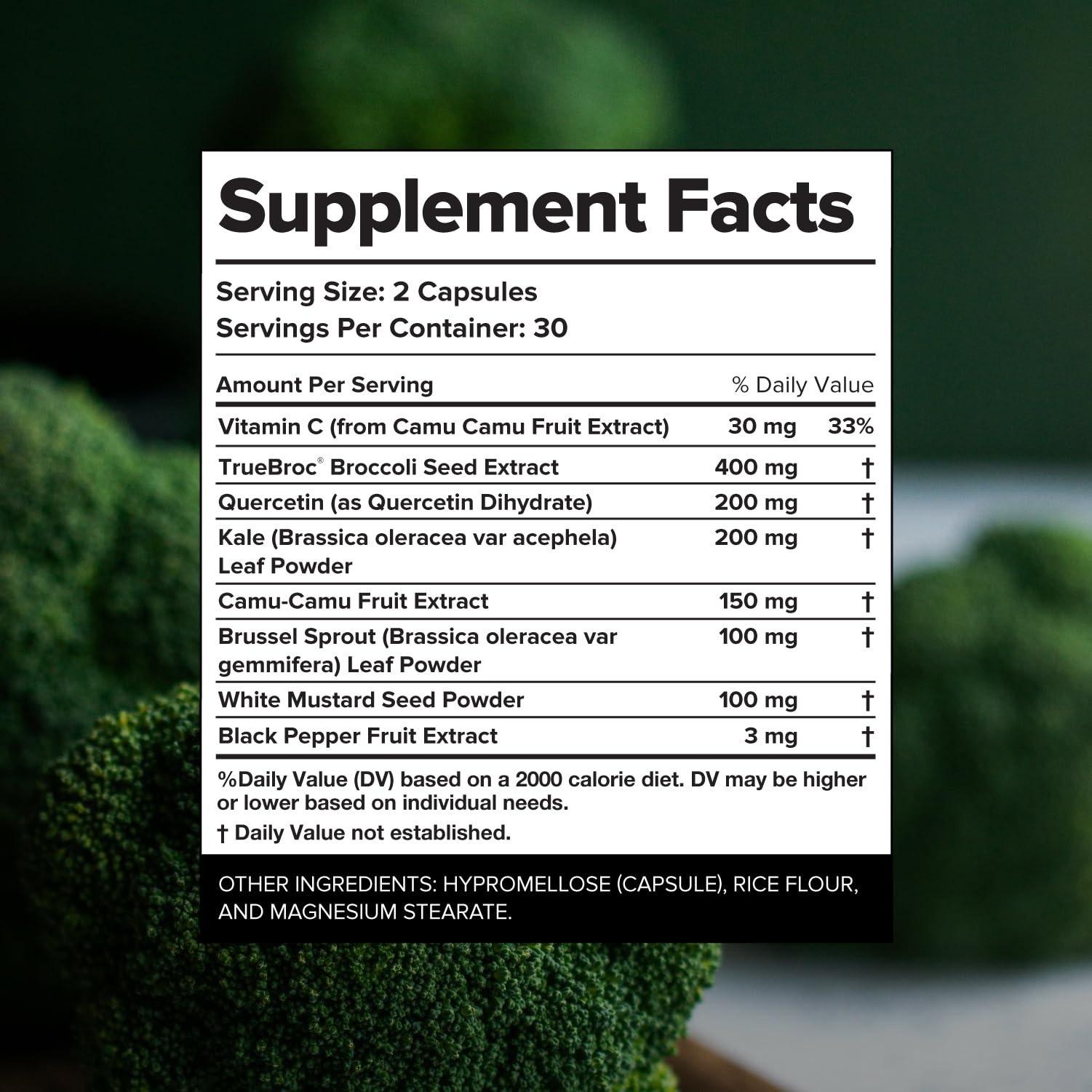 Third-party lab test certificate and purity seal