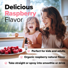 Person spraying Complement Triple B12 into mouth