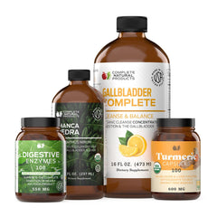 Complete Natural Products Gallbladder Bundle bottle — supports digestion and overall gut comfort.