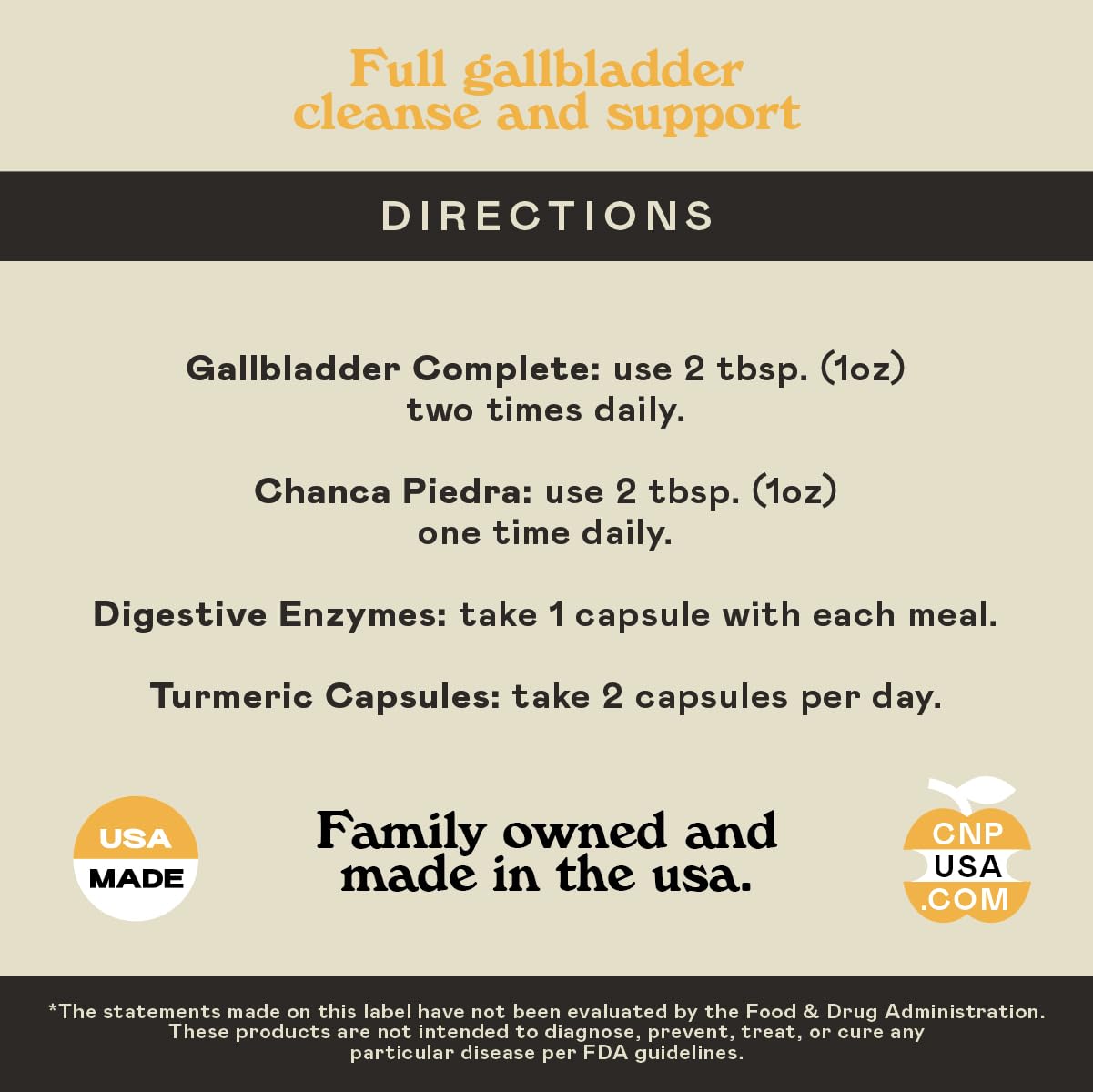 Complete Natural Products Gallbladder Bundle packaging — compact kit designed for quick routine.