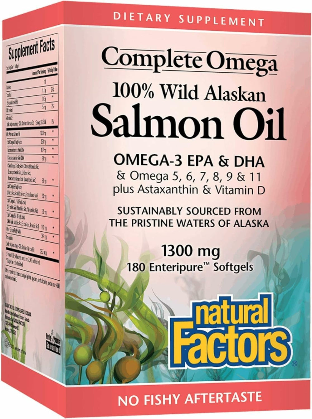 Main image of Complete Omega Wild Alaskan Salmon Oil bottle