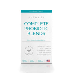 Bottle of Complete Probiotic Blend with 60 softgels