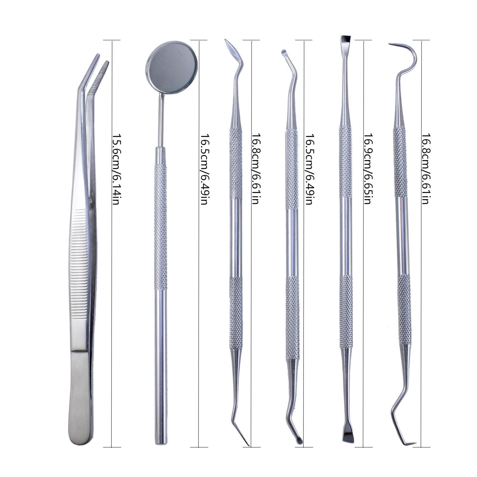 Travel case for the dental cleaning kit