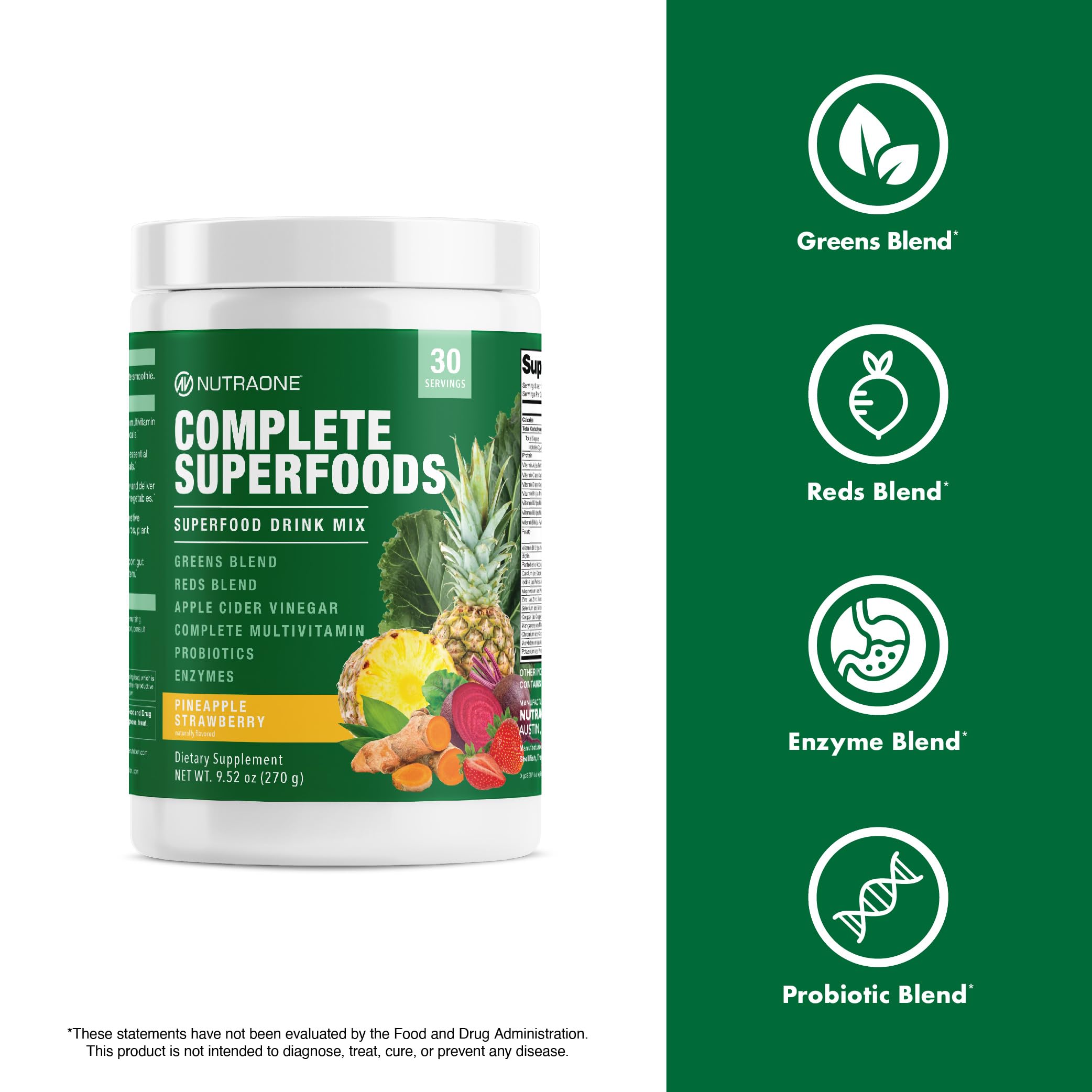 Apple Cider Vinegar content in Complete Superfoods