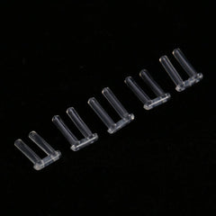 Plastic compression sleeve for rimless eyeglasses - size 1.6x0.8x7.0mm