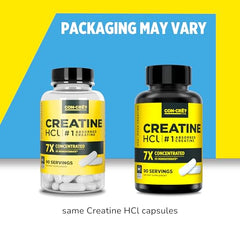 Close-up of CON-CRET Creatine HCl capsules