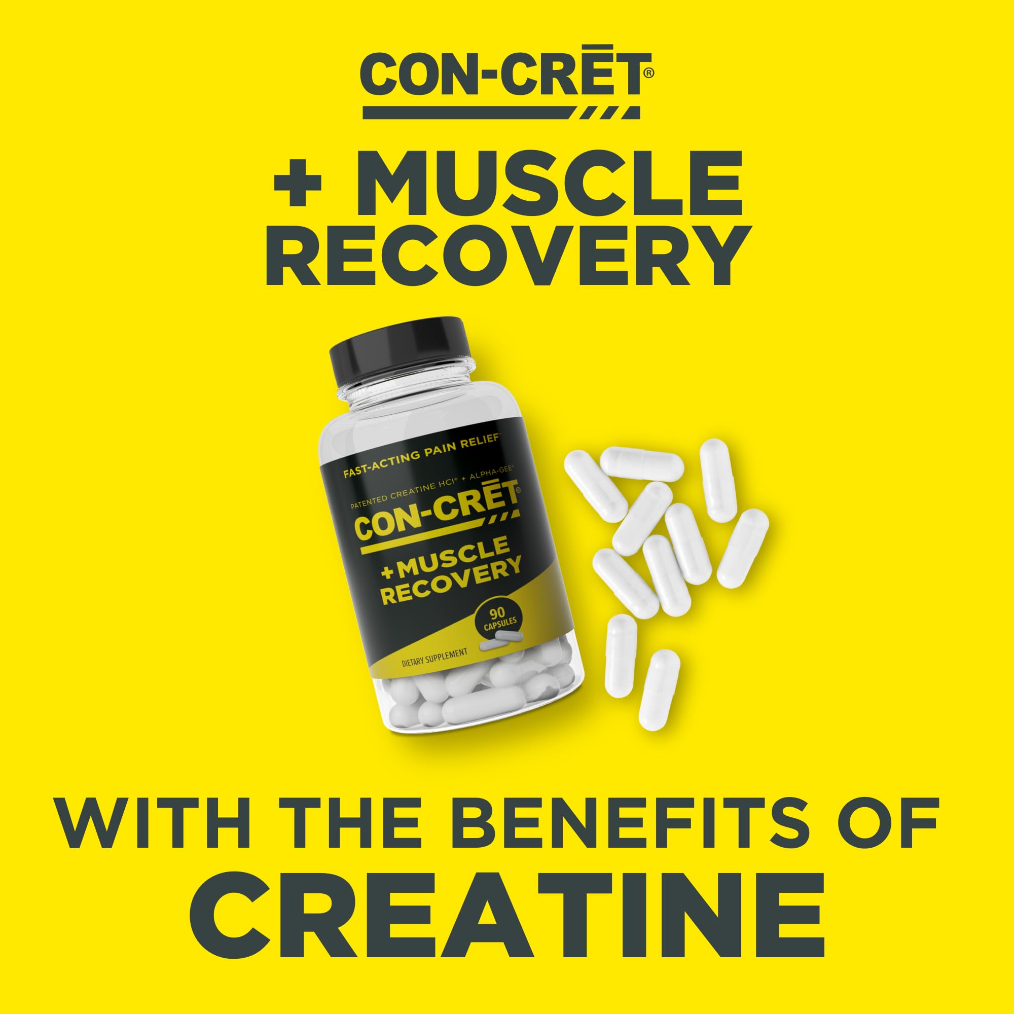 Graphic showing Creatine HCl and Alpha-GEE ingredients