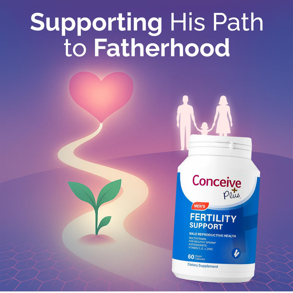 Branded Conceive Plus Fertility Support box and packaging