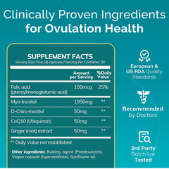 CoQ10 fertility supplement benefit