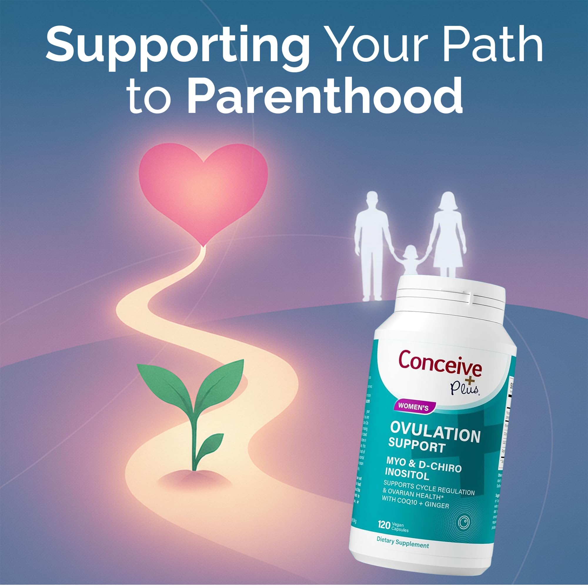 PCOS symptom management and hormonal balance concept