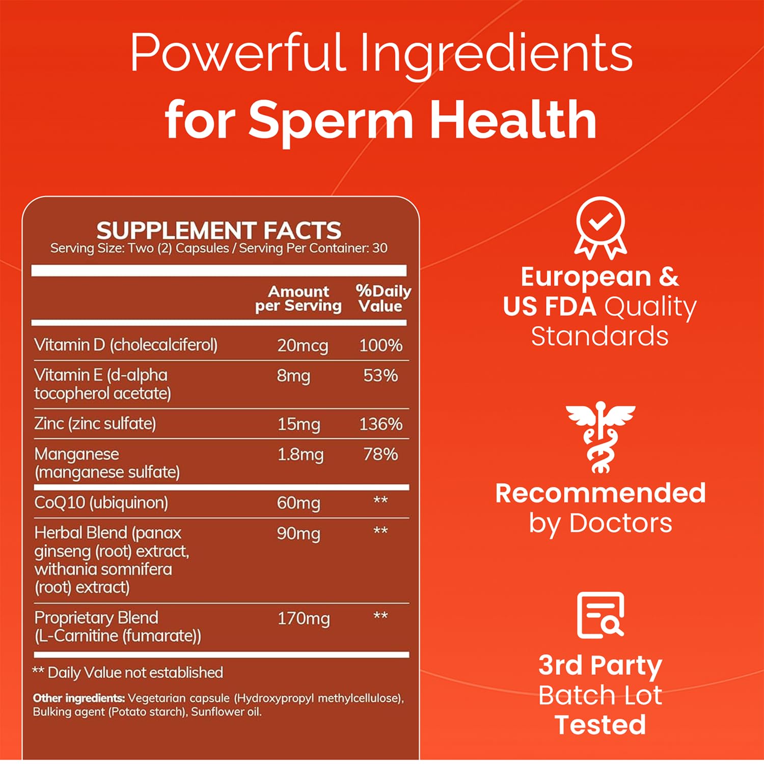 Vitamin D, Vitamin E, and CoQ10 supplements concept