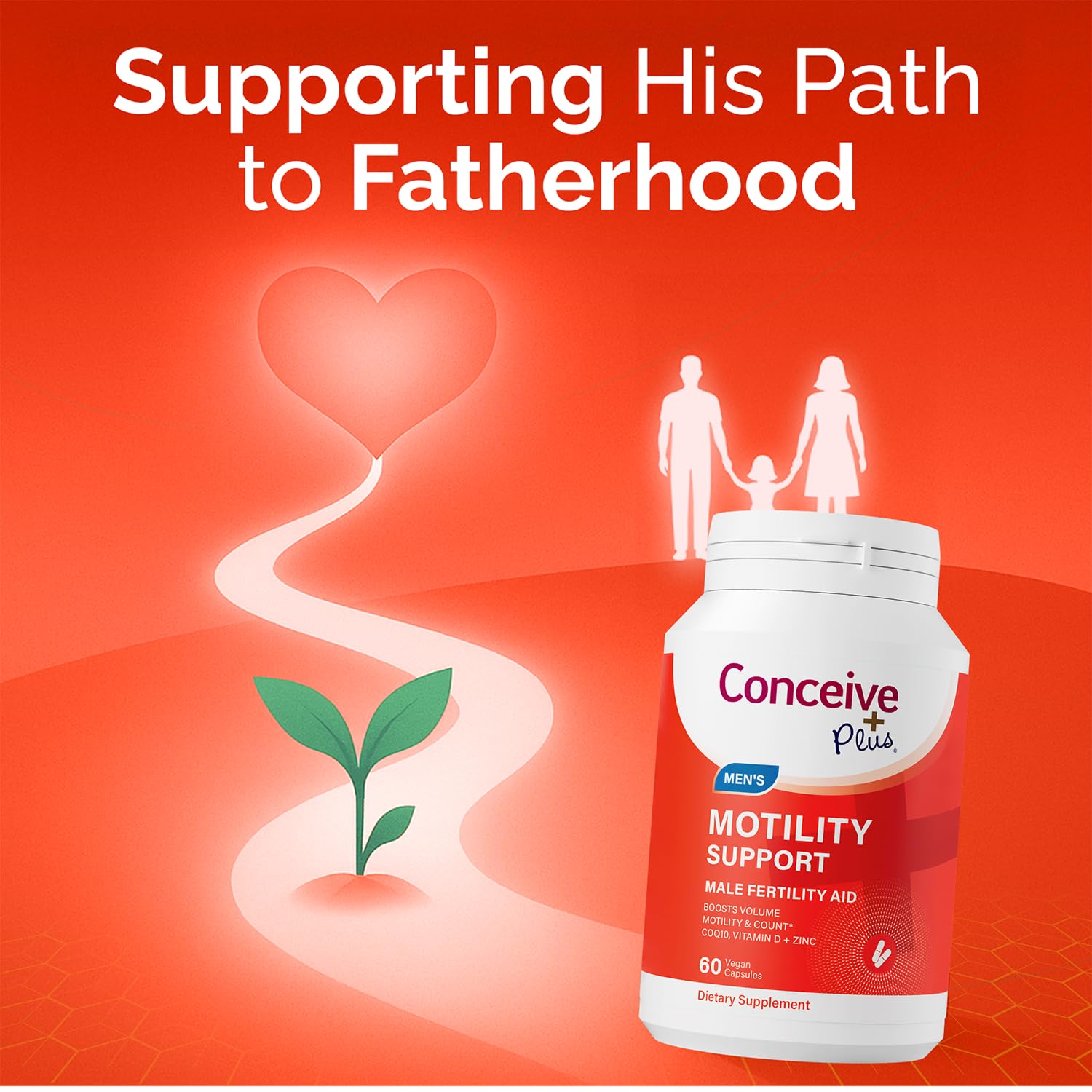 Daily dosage of Conceive Plus Motility Support
