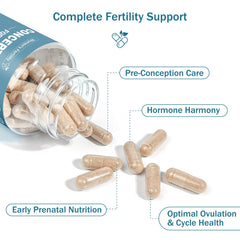 Ingredient highlights including Myo-Inositol, Folate and Folic Acid, Vitex