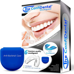 ConfiDental moldable night guard 6-pack regular size for teeth grinding