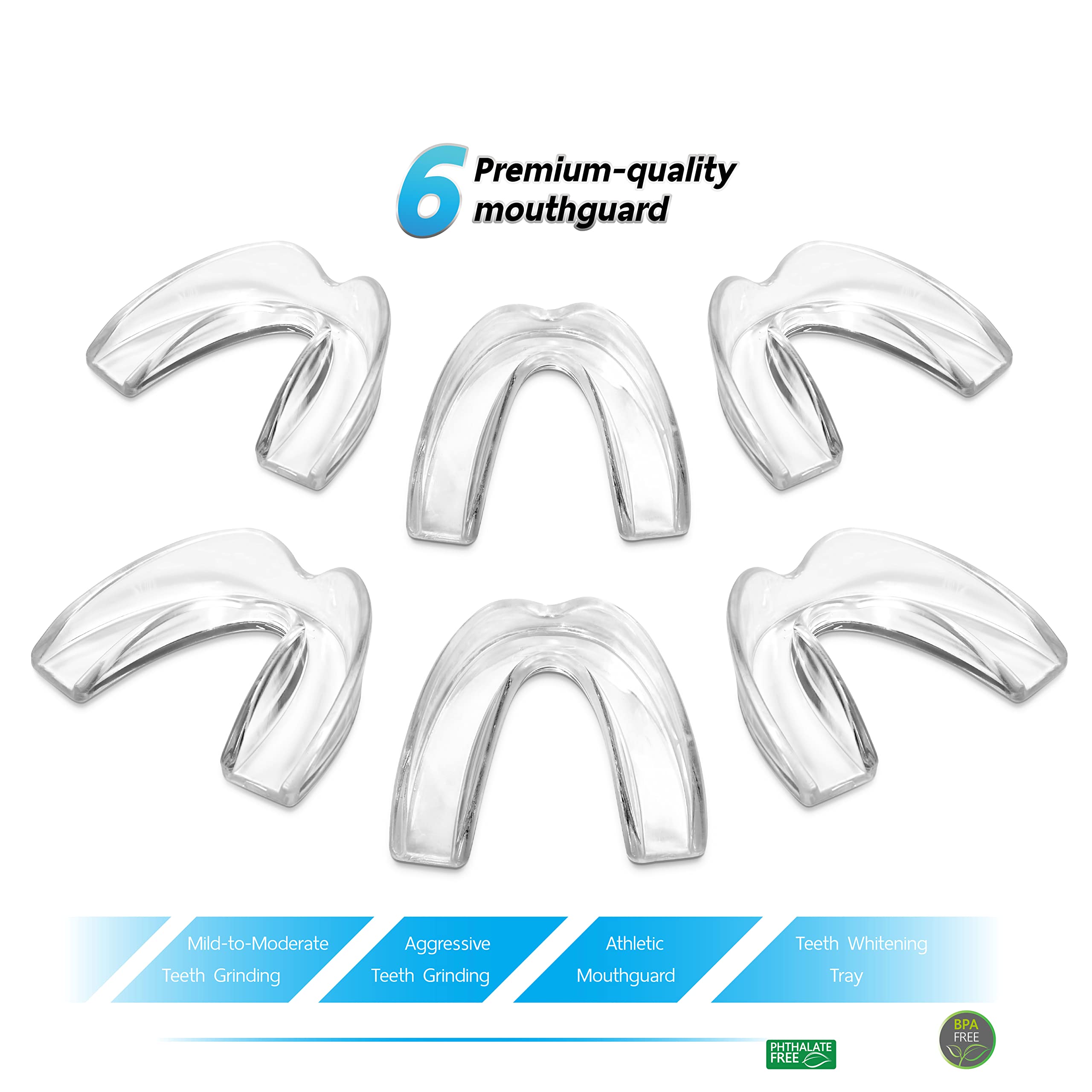 ConfiDental guard fitting over upper and lower teeth