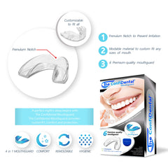 ConfiDental travel hygiene case for mouth guards