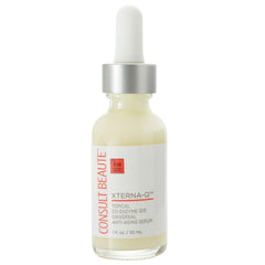 Consult Beaute XTERNA-Q CoEnzyme Q10 serum bottle on white background