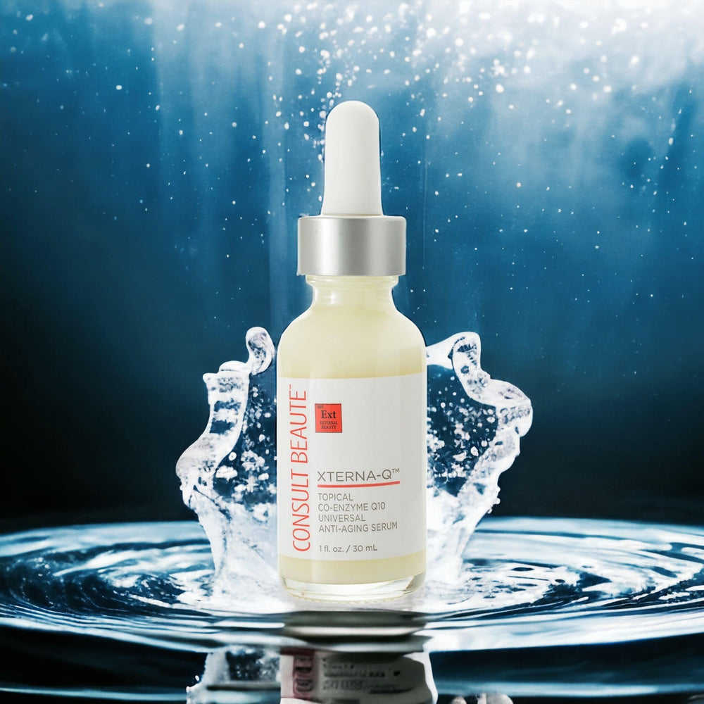 Smooth, lightweight serum texture on skin