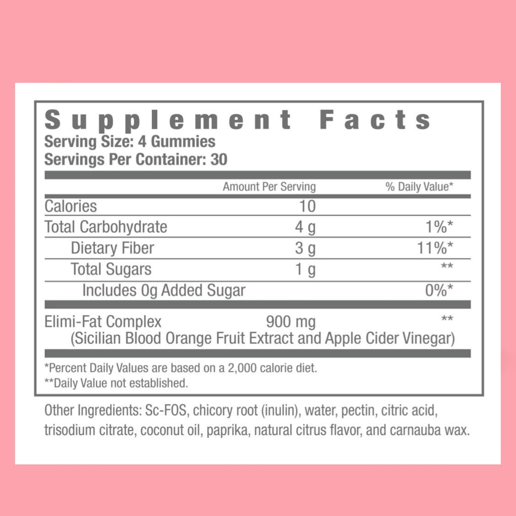 Consult Health blood orange and ingredient arrangement emphasizing Morosil extract