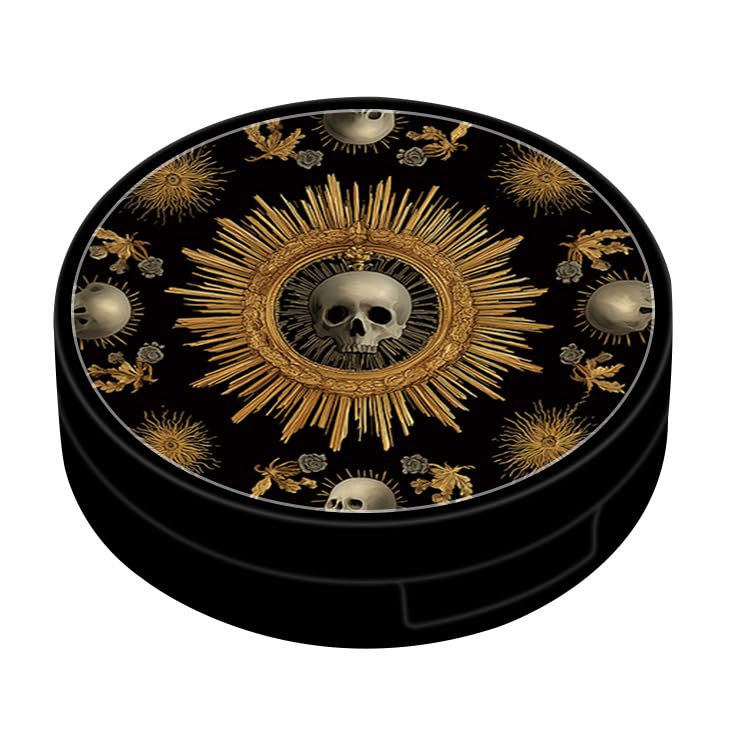 Interior view showing lens holder, stick connection, and accessories