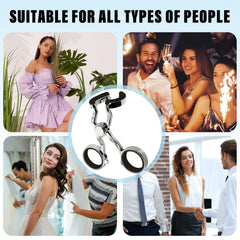 Travel-friendly case and tools for contact lens care