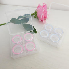 Close-up of 22mm internal diameter in the contact lens case