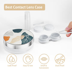 Unique design lens storage case for secure storage