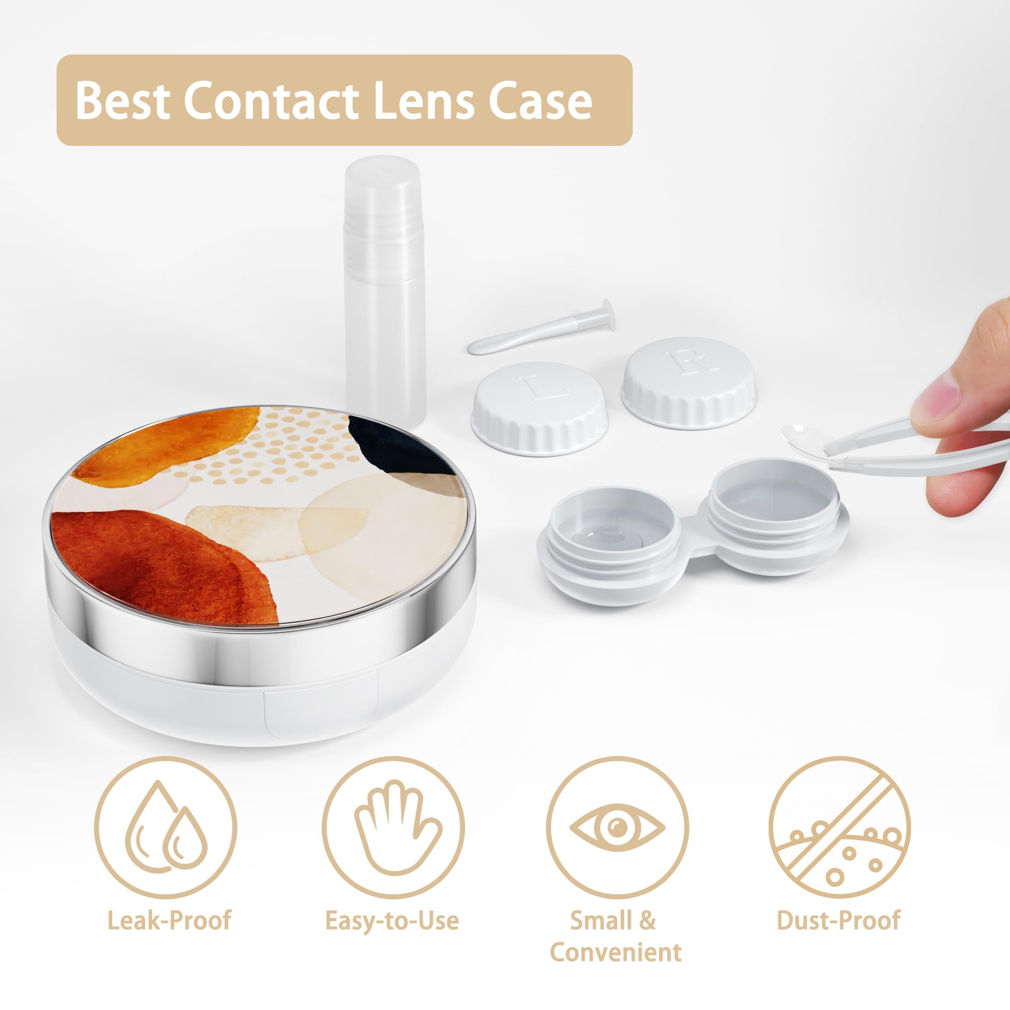 Unique design lens storage case for daily use