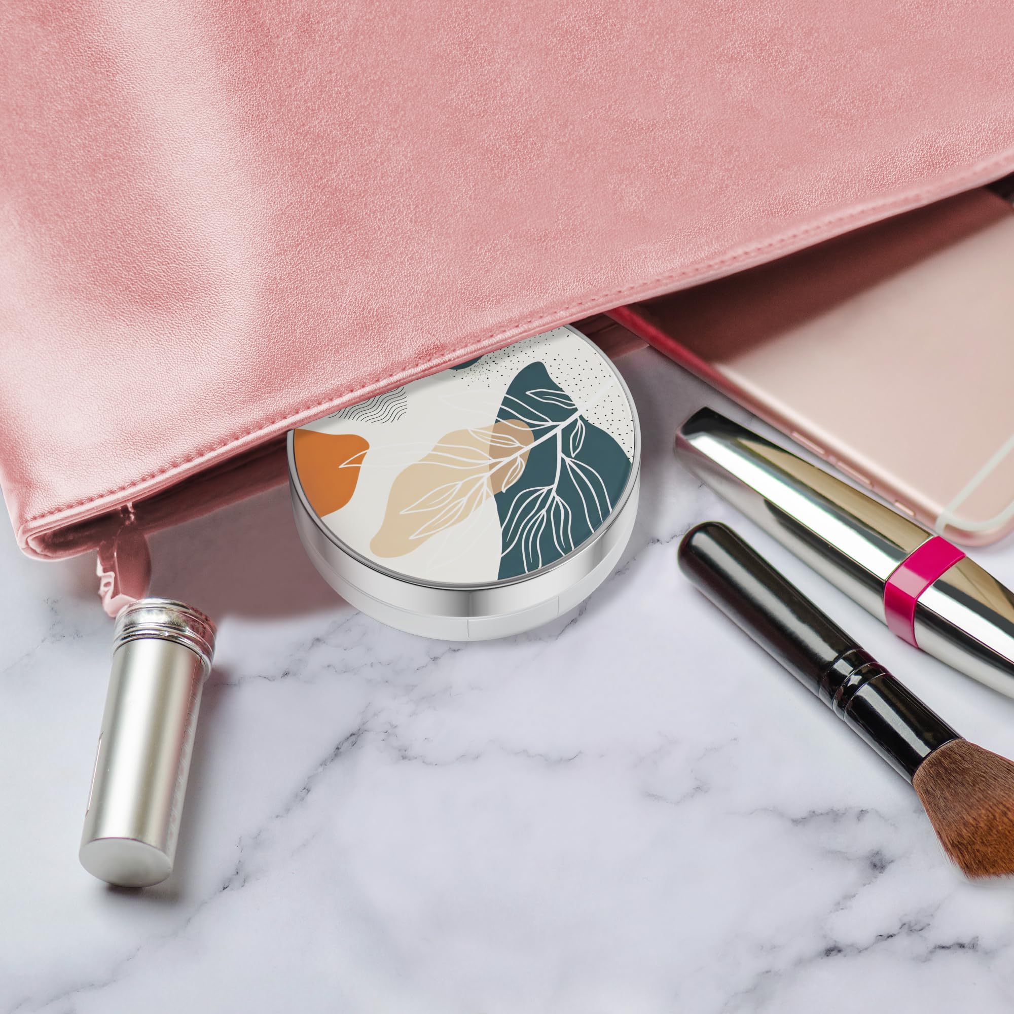 All-in-one lens case with tools for easy application and removal