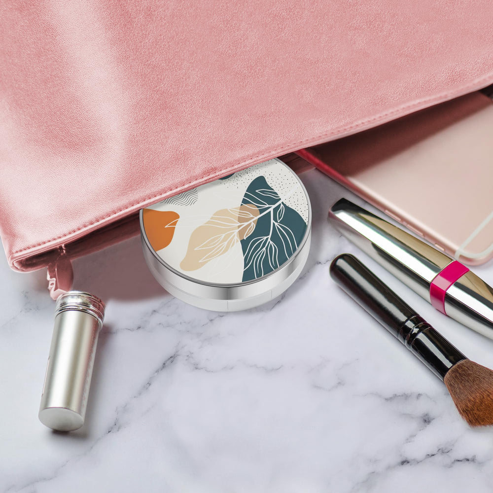 All-in-one lens case with tools for easy application and removal