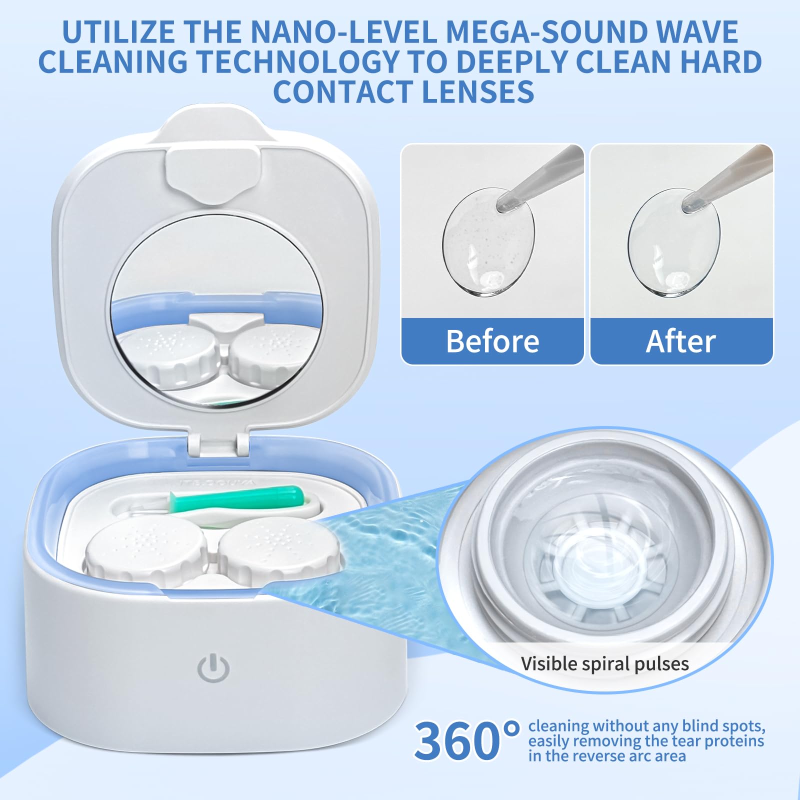 Built-in 300-second timer and auto-shutoff feature