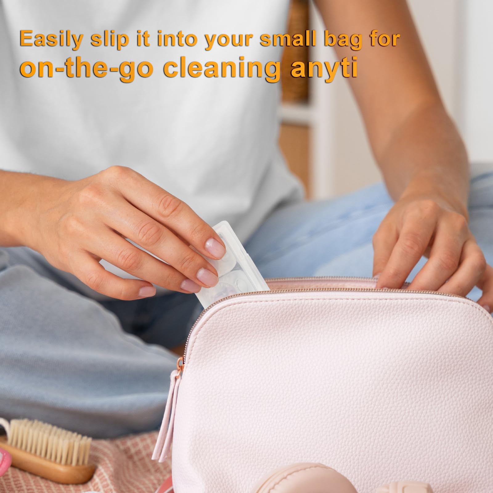 Transparent design makes lens access easy