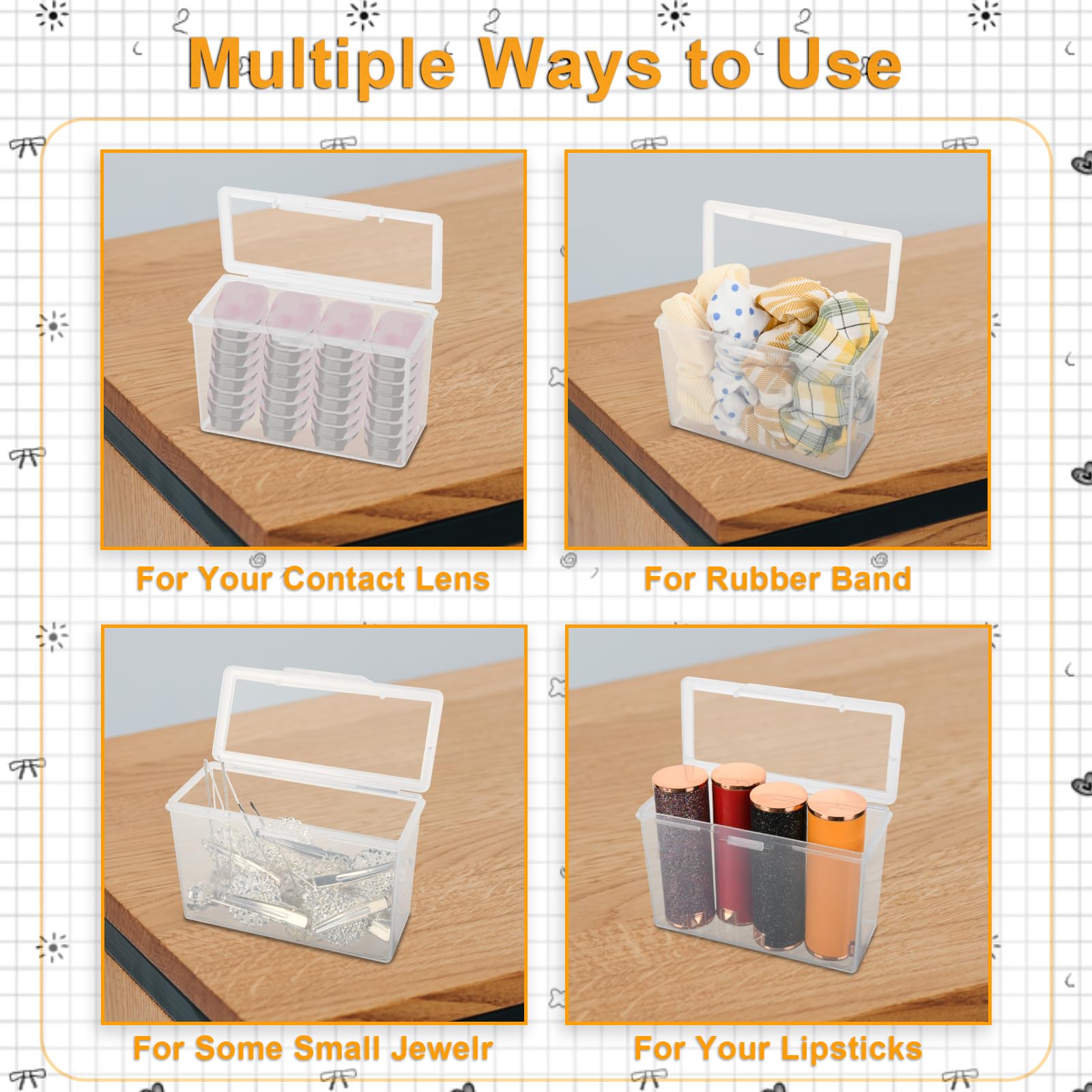 Durable high strength plastic construction for daily lenses